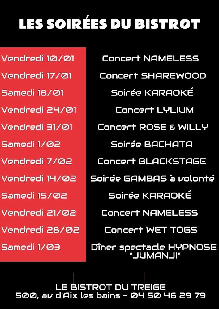 Le Bistrot du Treige - Menu Image 2