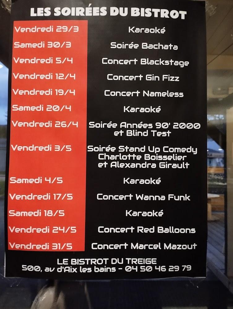 Le Bistrot du Treige - Menu Image 3